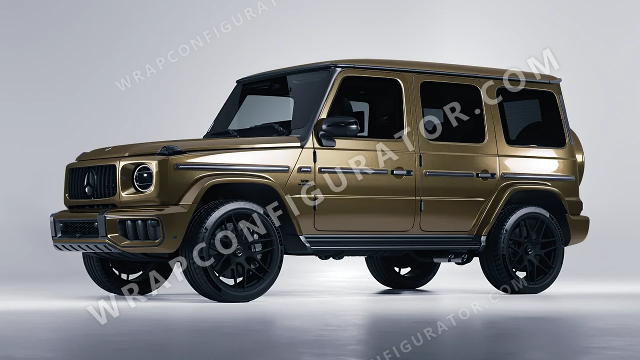 Grey Mercedes-Benz G Class AMG 2025 wrapped in Colourshield PPF by HyperPro Sardine Gray GAF28-P