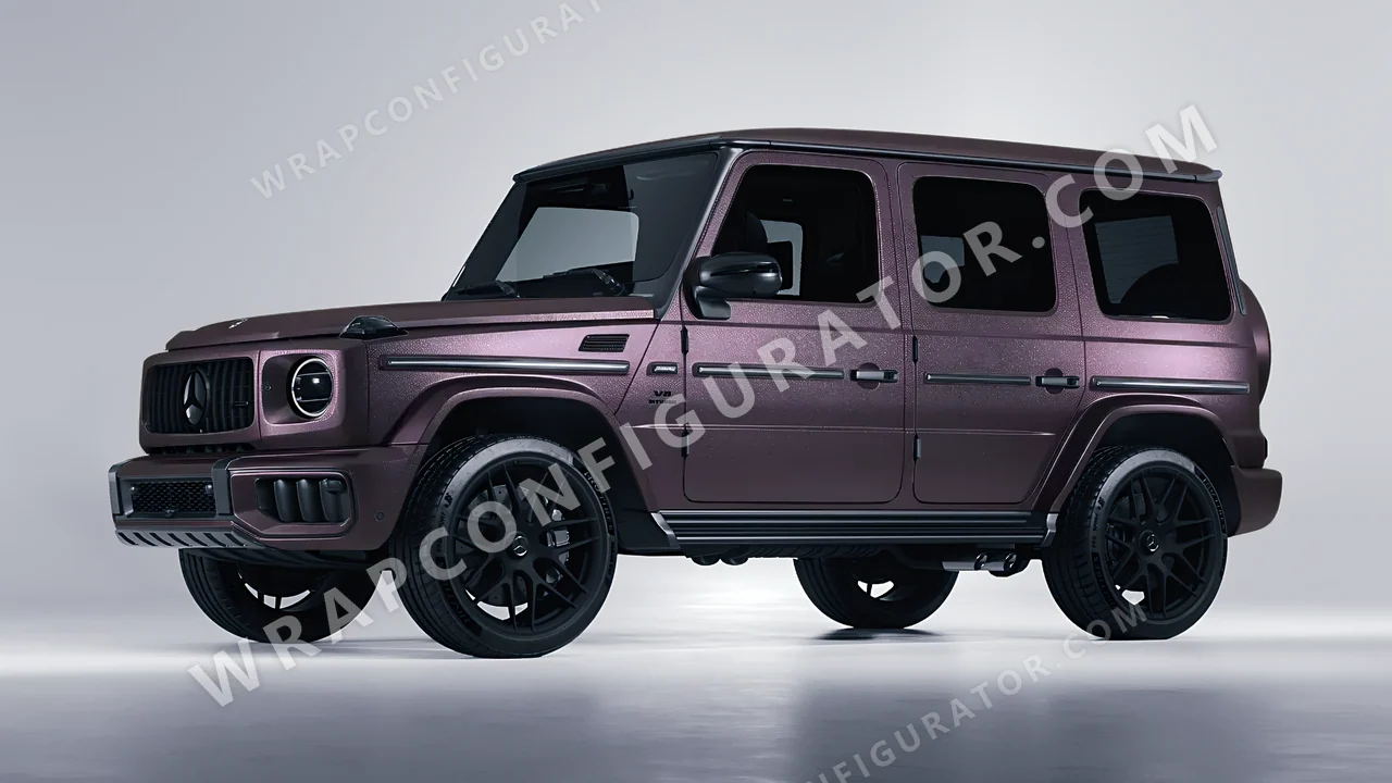 Grey Mercedes-Benz G Class AMG 2025 wrapped in Colourshield PPF by HyperPro Shadow Gray MF39-P