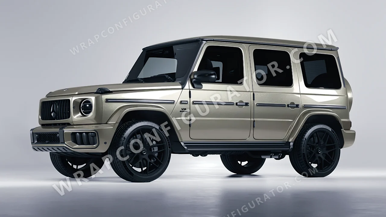 Grey Mercedes-Benz G Class AMG 2025 wrapped in Colourshield PPF by HyperPro Shadow Silver GAF14-P