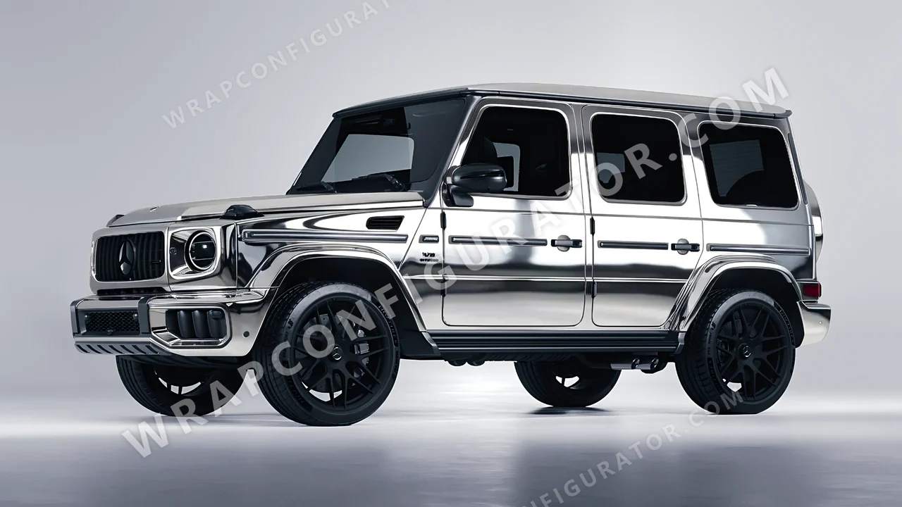 Grey Mercedes-Benz G Class AMG 2025 wrapped in Colourshield PPF by HyperPro Silver GCF03-P