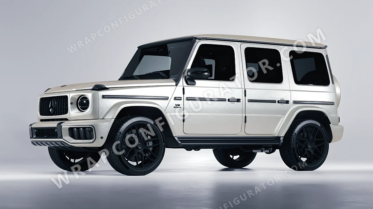 Grey Mercedes-Benz G Class AMG 2025 wrapped in Colourshield PPF by HyperPro Silver MF38-P