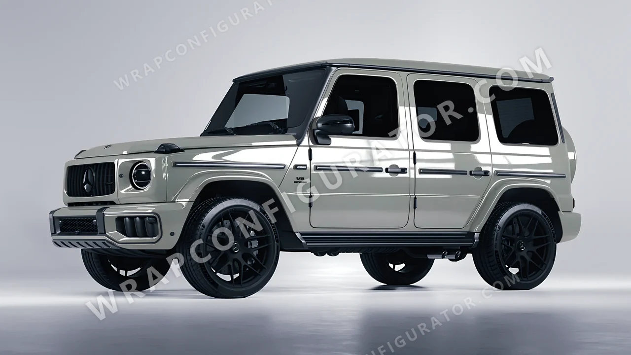 Grey Mercedes-Benz G Class AMG 2025 wrapped in KPMF Ominous Grey K75415
