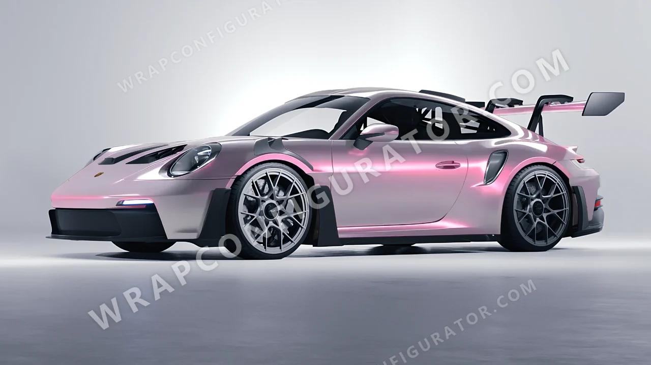 Grey Porsche 911 GT3 RS 2024 wrapped in Colourshield PPF by HyperPro Gray CGM01-P