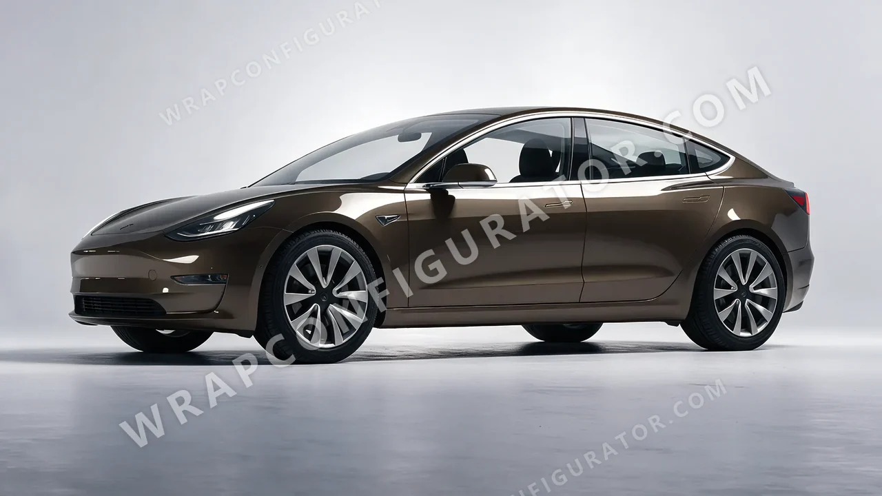 Grey Tesla Model 3 2019 wrapped in Colourshield PPF by HyperPro Gray GAF19-P