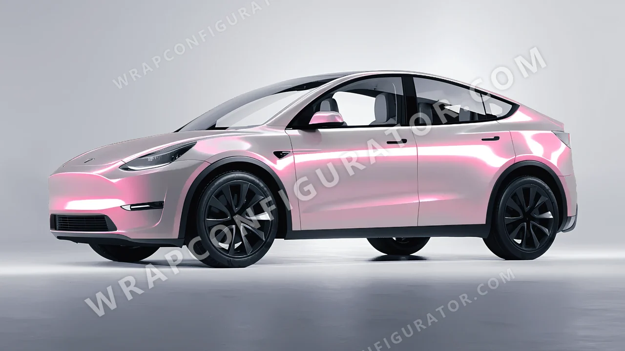 Grey Tesla Model Y 2020 wrapped in Colourshield PPF by HyperPro Gray CGM01-P