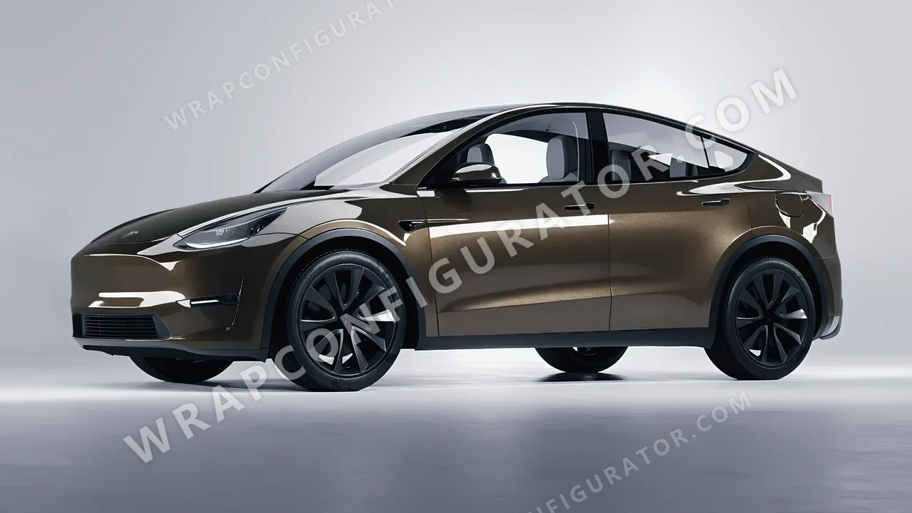 Grey Tesla Model Y 2020 wrapped in Colourshield PPF by HyperPro Gray GAF19-P