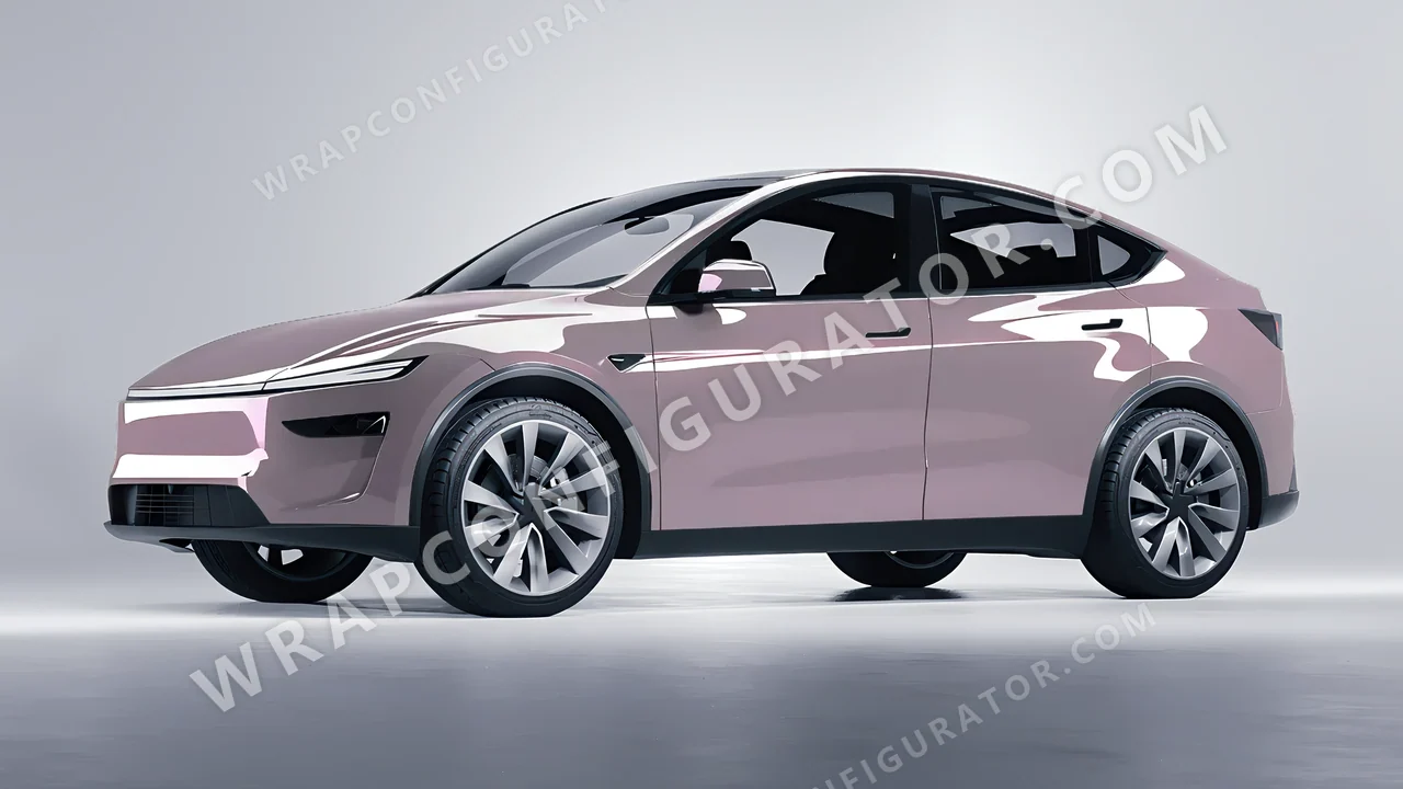Grey Tesla Model Y Juniper 2025 wrapped in Inozetek Dynamic PPF Staple Grey STAPLE