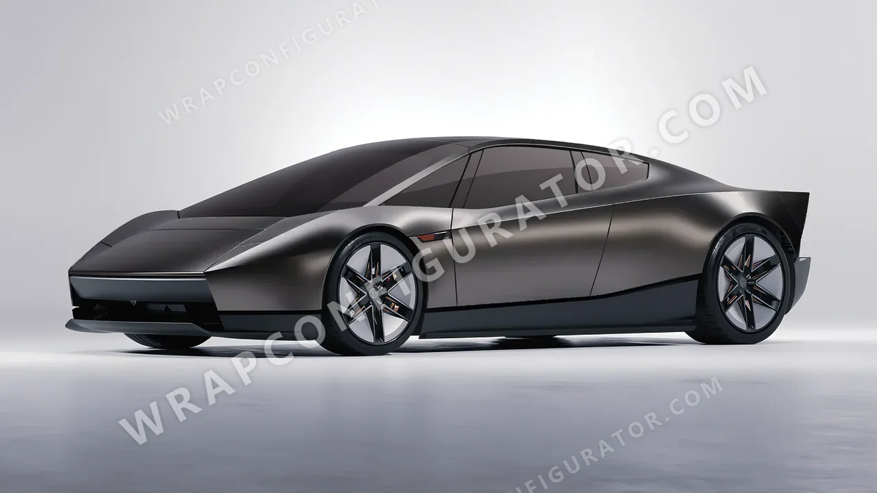 Black Tesla Roadster 2026 wrapped in Colourshield PPF by HyperPro Shadow Black SCH12-P