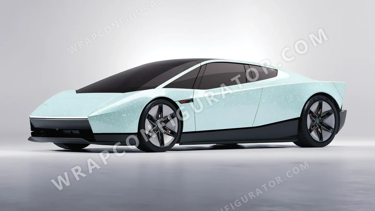 Blue Tesla Roadster 2026 wrapped in Colourshield PPF by HyperPro Light Blue GPF10-P