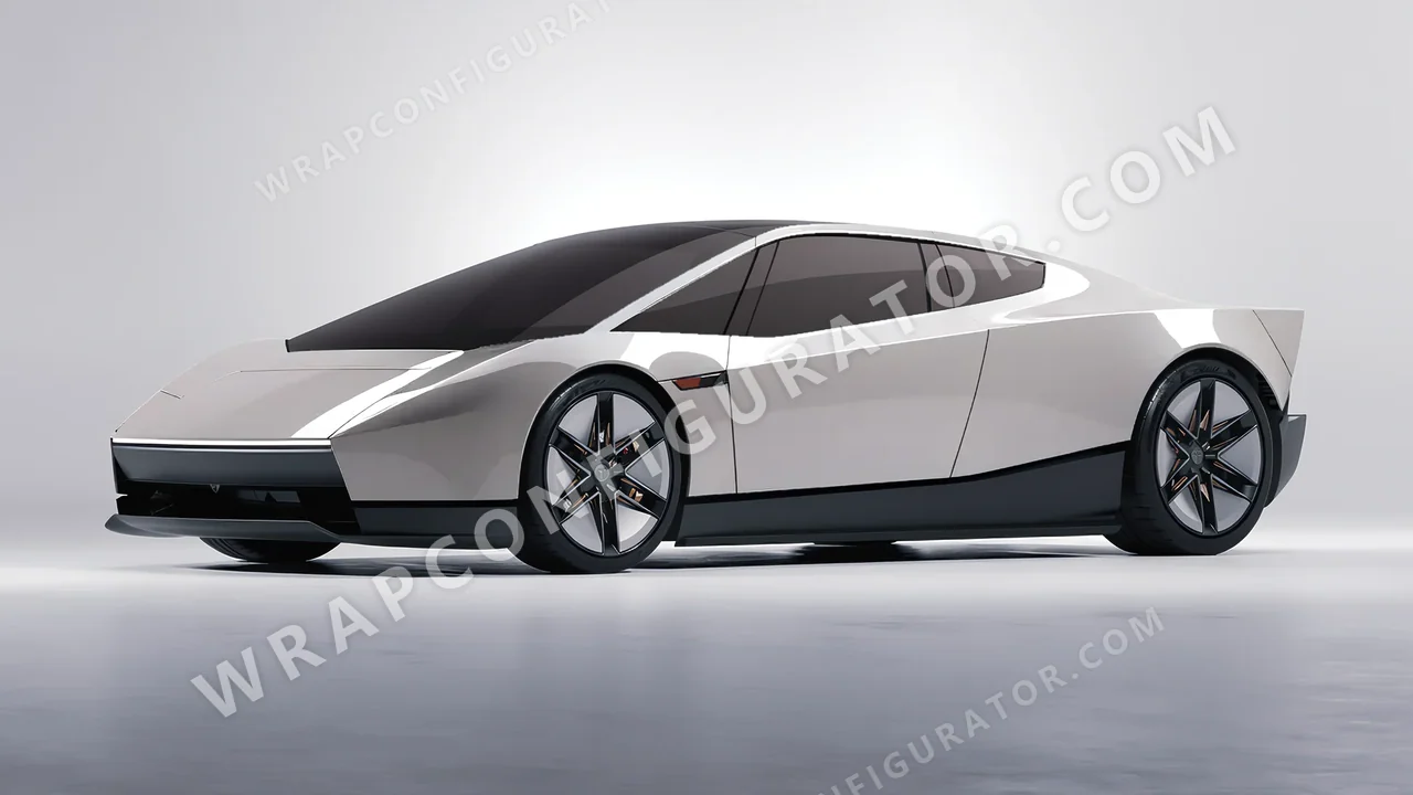 Grey Tesla Roadster 2026 wrapped in Colourshield PPF by HyperPro Bright Gray HGF91-P