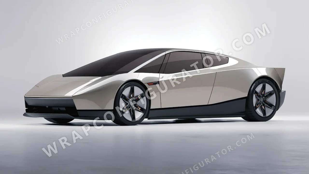 Grey Tesla Roadster 2026 wrapped in Colourshield PPF by HyperPro Cool Gray GAF36-P