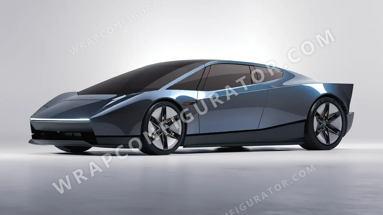 Grey Tesla Roadster 2026 wrapped in Colourshield PPF by HyperPro Deep Gray HGF03-P