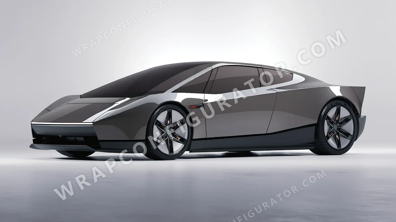 Grey Tesla Roadster 2026 wrapped in Colourshield PPF by HyperPro Gray HGF72-P