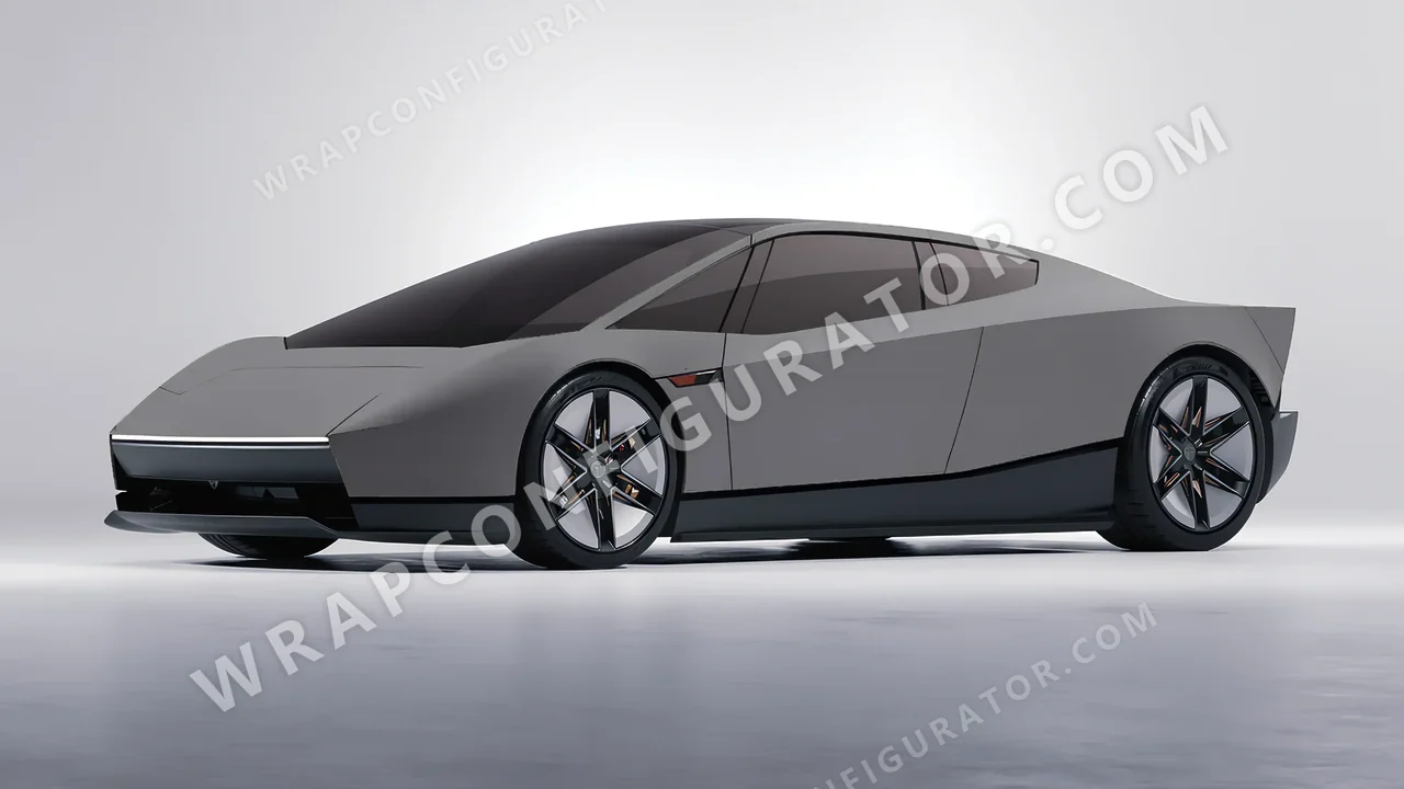 Grey Tesla Roadster 2026 wrapped in Colourshield PPF by HyperPro Shadow Gray SMF24-P