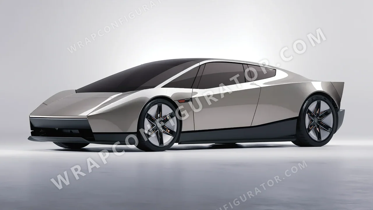 Grey Tesla Roadster 2026 wrapped in Colourshield PPF by HyperPro Shadow Silver GAF14-P