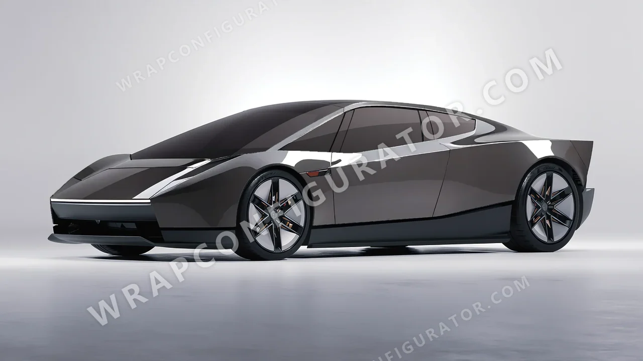 Grey Tesla Roadster 2026 wrapped in Colourshield PPF by HyperPro Space Gray HGF05-P