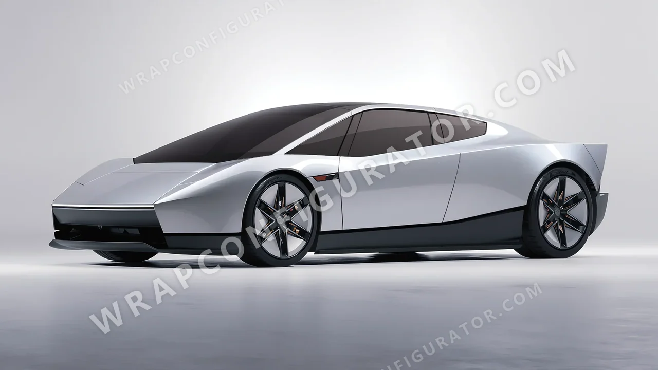 Grey Tesla Roadster 2026 wrapped in Inozetek Dynamic PPF Dolphin Grey DPPF904