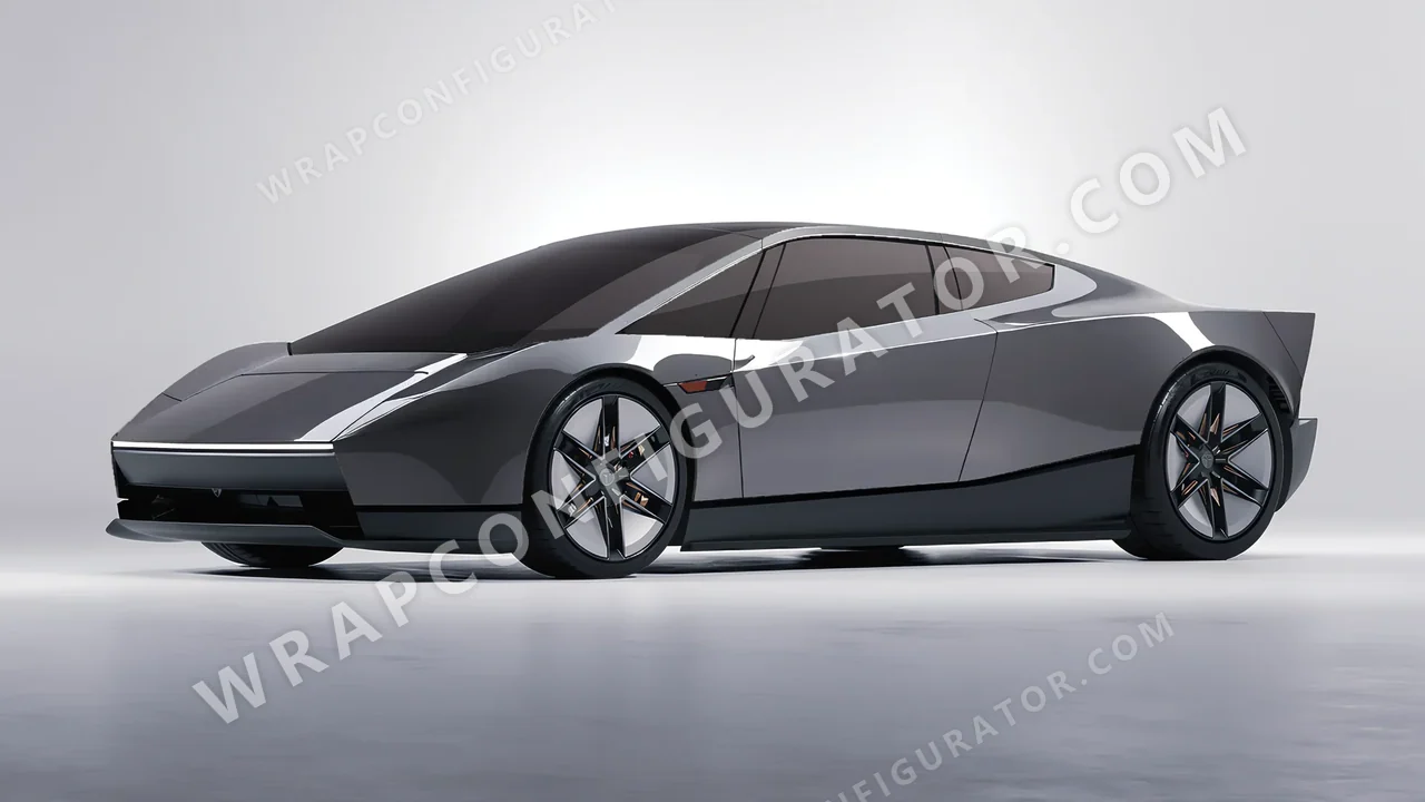 Grey Tesla Roadster 2026 wrapped in Inozetek Dynamic PPF Falcon Grey DPPF905