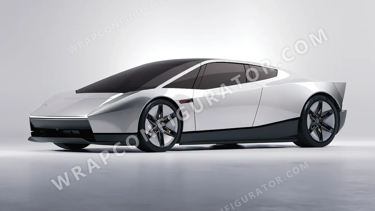 Grey Tesla Roadster 2026 wrapped in Inozetek Dynamic PPF GT Silver DPPF709