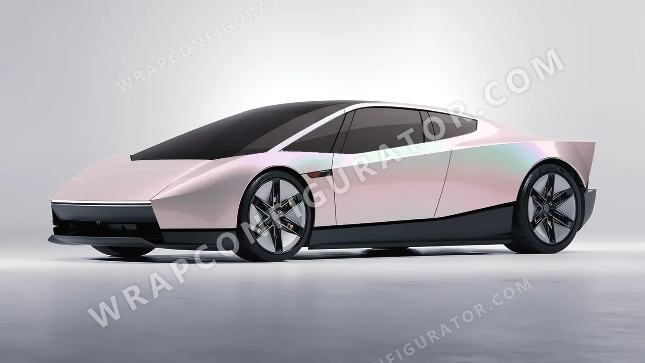 Grey Tesla Roadster 2026 wrapped in Inozetek Dynamic PPF Redstone Grey DPPF716