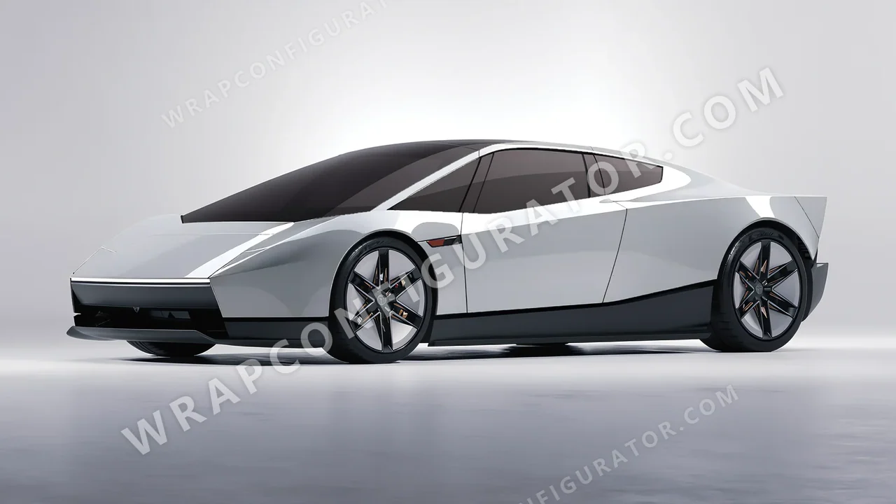 Grey Tesla Roadster 2026 wrapped in Inozetek Dynamic PPF Terracotta Army Grey EMC102