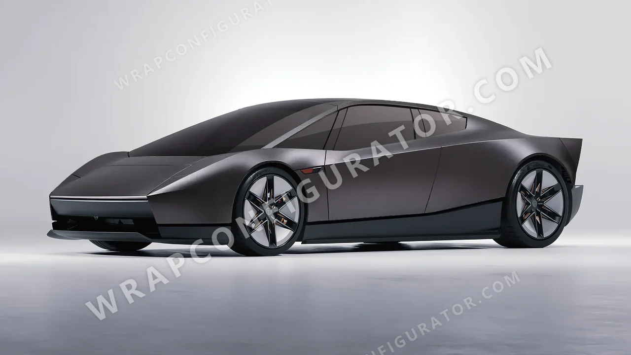 Grey Tesla Roadster 2026 wrapped in Inozetek Dynamic PPF Tungsten Grey DPPF811