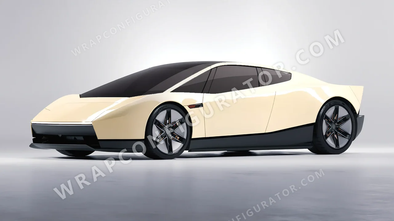 White Tesla Roadster 2026 wrapped in Inozetek Dynamic PPF The Boring White TBC101