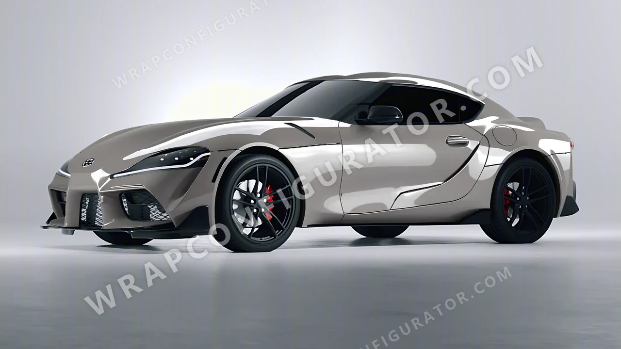 Grey Toyota Supra GR 2020 wrapped in Colourshield PPF by HyperPro Brooklyn Grey HGF39-P