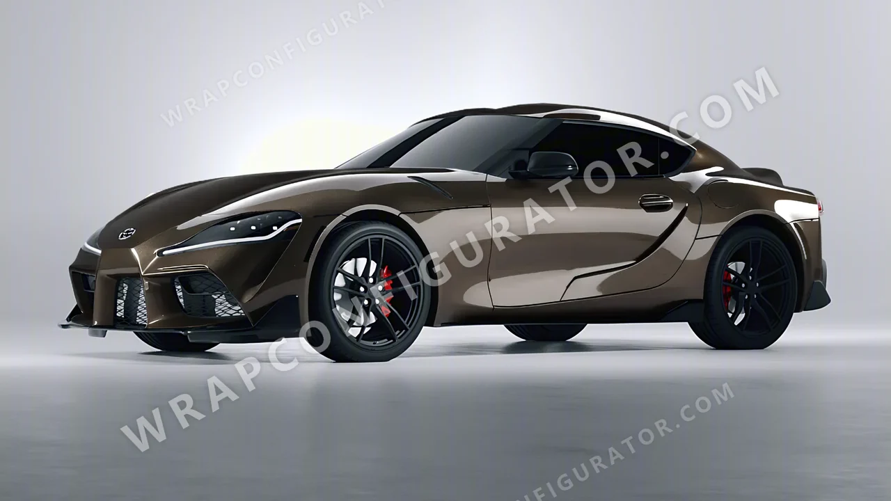 Grey Toyota Supra GR 2020 wrapped in Colourshield PPF by HyperPro Gray GAF19-P