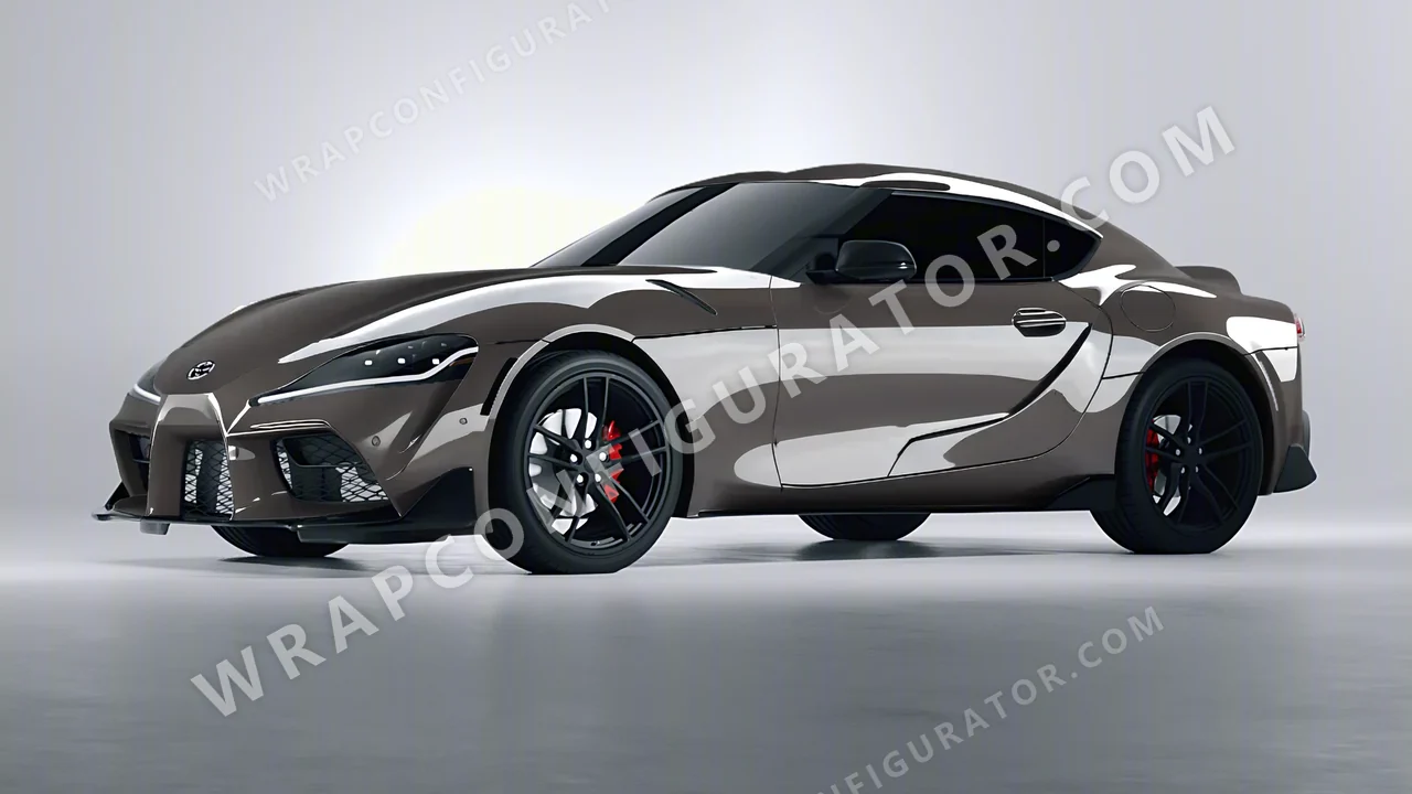 Grey Toyota Supra GR 2020 wrapped in Colourshield PPF by HyperPro Gray HGF72-P