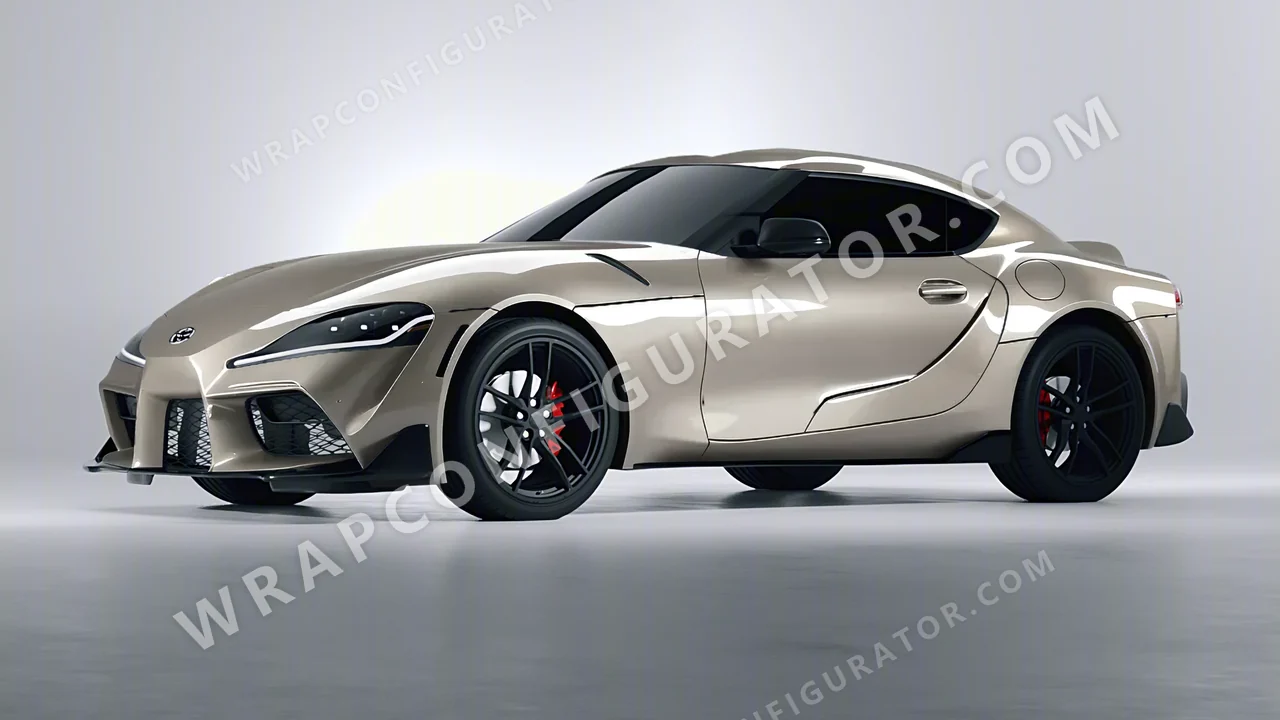 Grey Toyota Supra GR 2020 wrapped in Colourshield PPF by HyperPro Shadow Silver GAF14-P