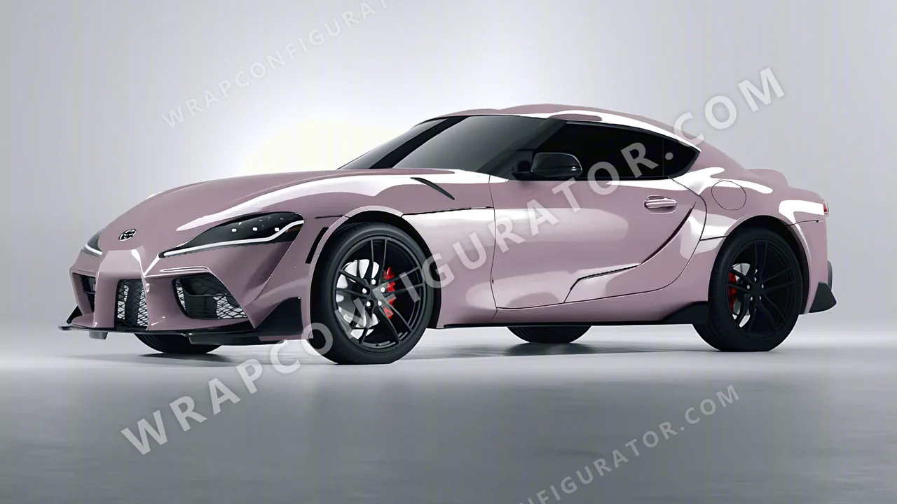 Grey Toyota Supra GR 2020 wrapped in Inozetek Dynamic PPF Staple Grey STAPLE