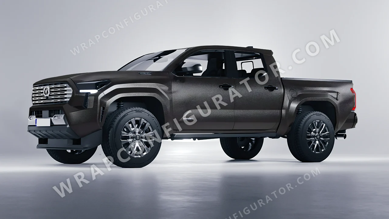 Black Toyota Tacoma 2024 wrapped in Colourshield PPF by HyperPro Black MF40-P