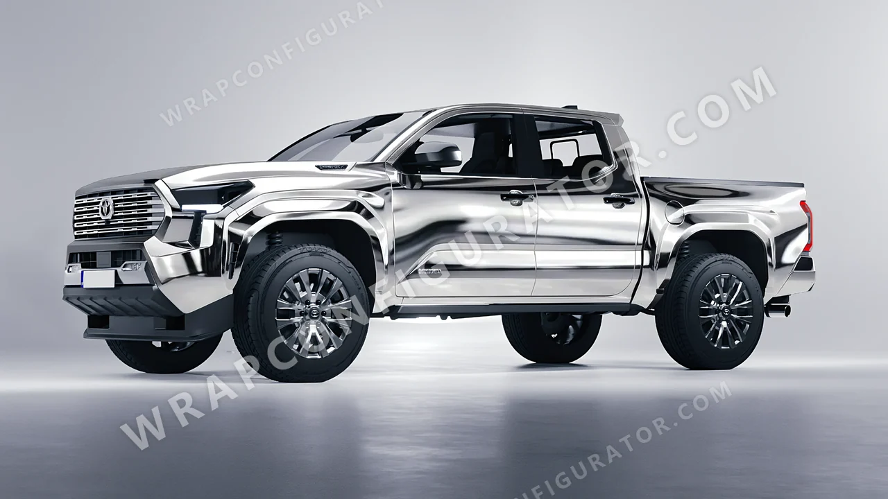 Grey Toyota Tacoma 2024 wrapped in Colourshield PPF by HyperPro Silver GCF03-P
